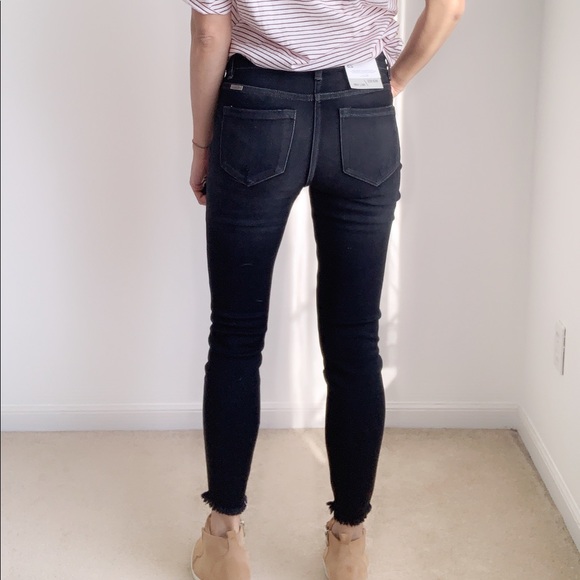 Kan Can Black High Waist Skinny Jeans - Picture 7 of 7